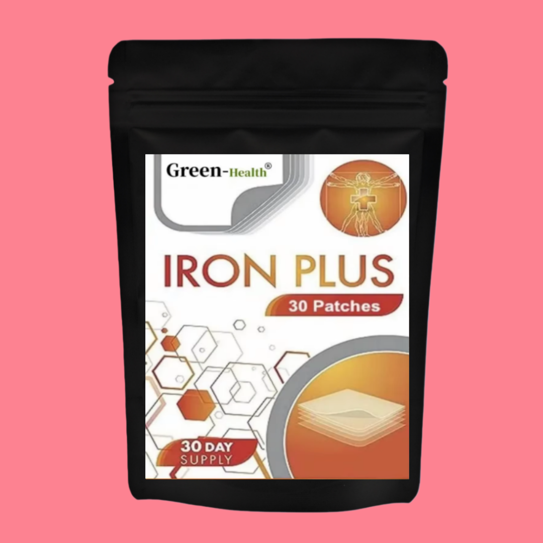 Health Wellness Energy - 30 Patches Iron Plus Wellness Patches