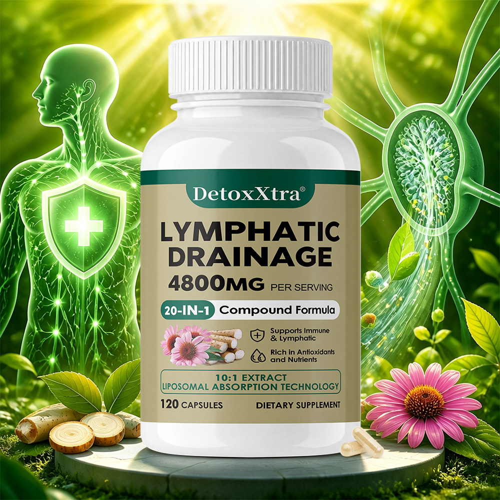 Health Wellness Energy - Lymphatic Cleanse Supplement - Supports Lymphatic