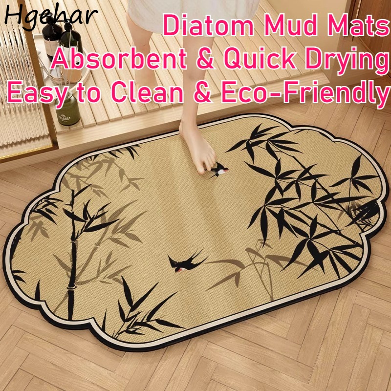 Bamboo Bath Mat - Bath Mats Bathroom Floor Mat Guofeng
