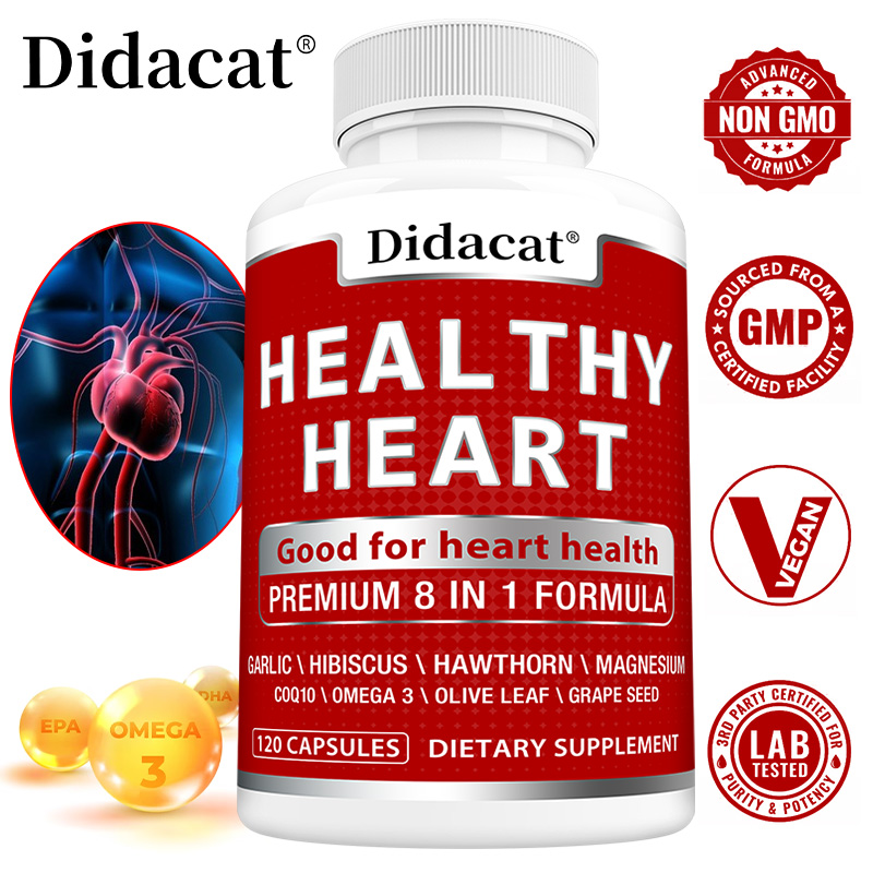 Heart Health Capsules with CoQ - Health Wellness Energy ulasan dan harga