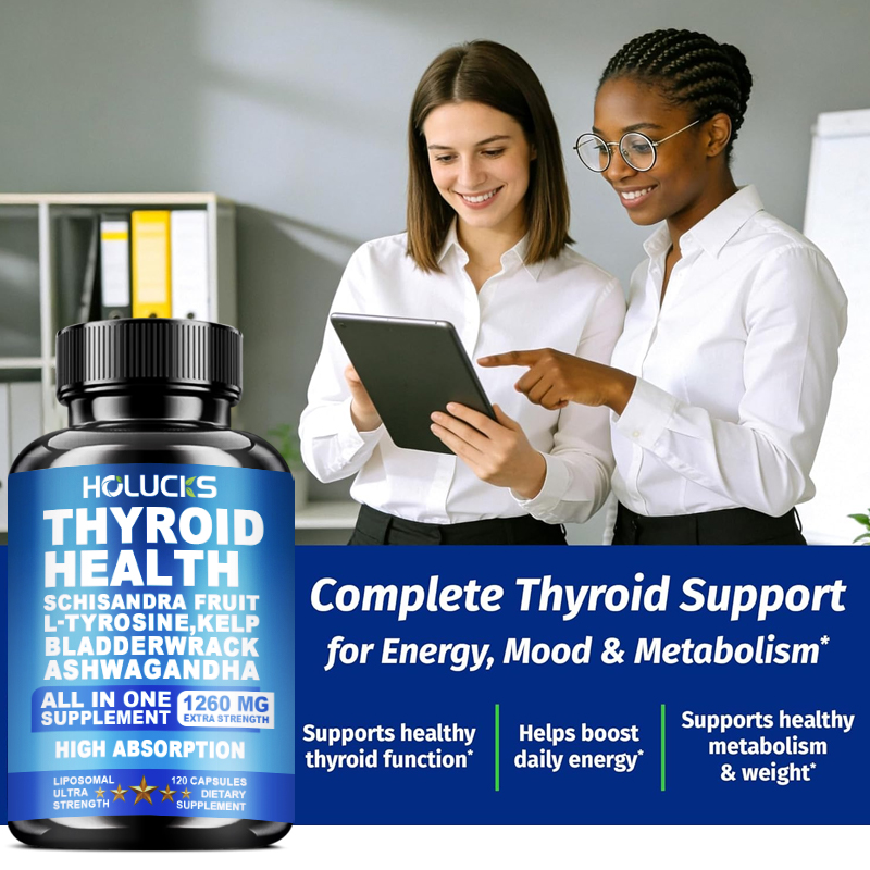 Thyroid Health Complex, Thyroi - Health Wellness Energy ulasan dan harga