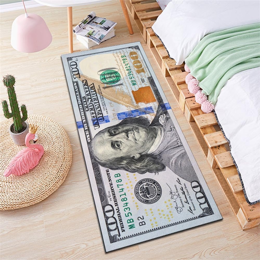 100 Dollar Bill Design Non-Sli - Bamboo Bath Mat ulasan dan harga