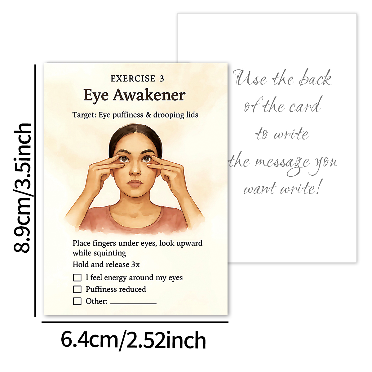 24pcs Radiant Face Yoga Cards, - Health Wellness Guide ulasan dan harga