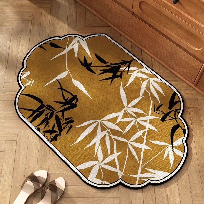 Bath Mats Bathroom Floor Mat G - Bamboo Bath Mat ulasan dan harga