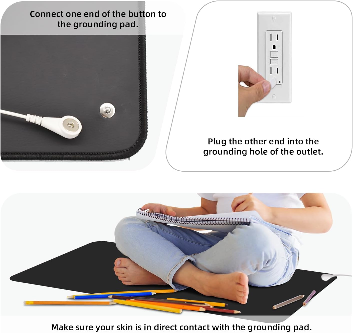 40X60CM Grounding Mat With Gro - Health Wellness Energy ulasan dan harga