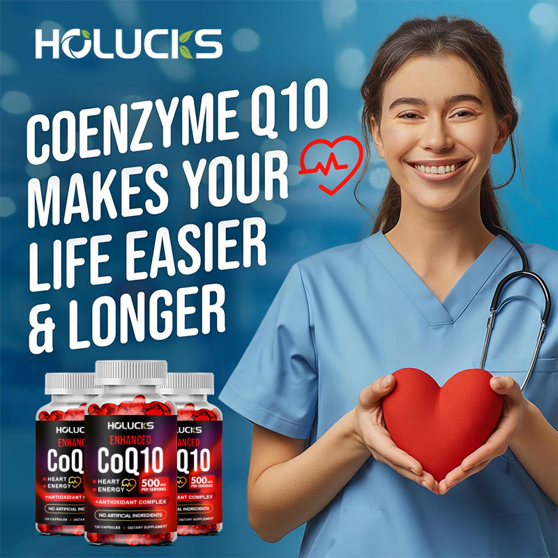 CoQ10 Capsules Support Heart C - Health Wellness Energy ulasan dan harga