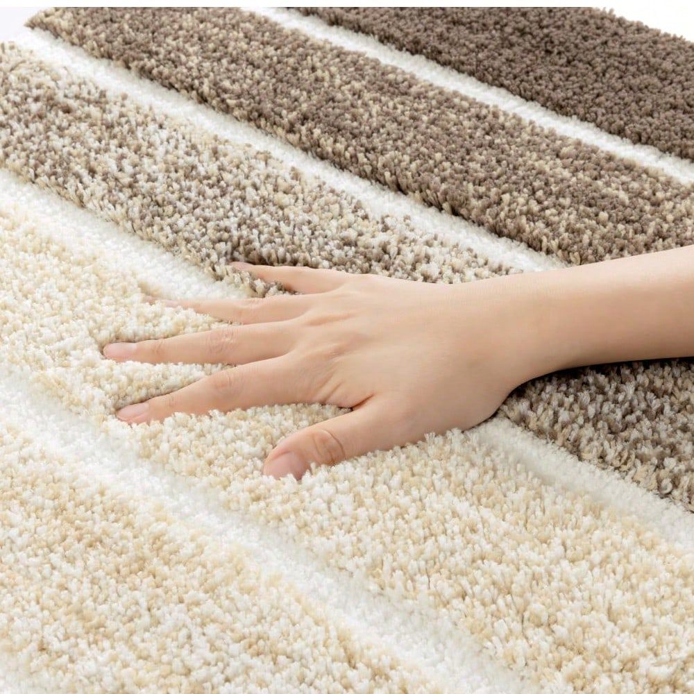 3 Piece Bathroom Rug Mat Set,  - Bamboo Bath Mat ulasan dan harga