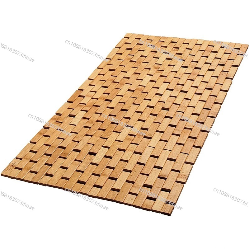 Bamboo Bath Mat for Bathroom F - Bamboo Bath Mat ulasan dan harga