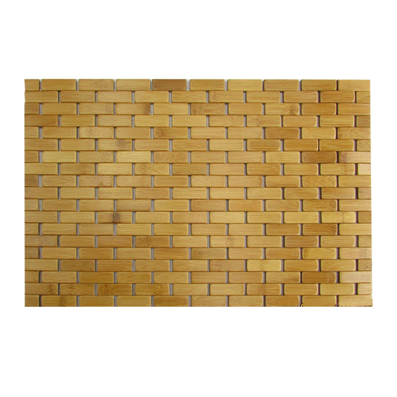 Teak Wood Bath Mat Feet Shower - Bamboo Bath Mat ulasan dan harga