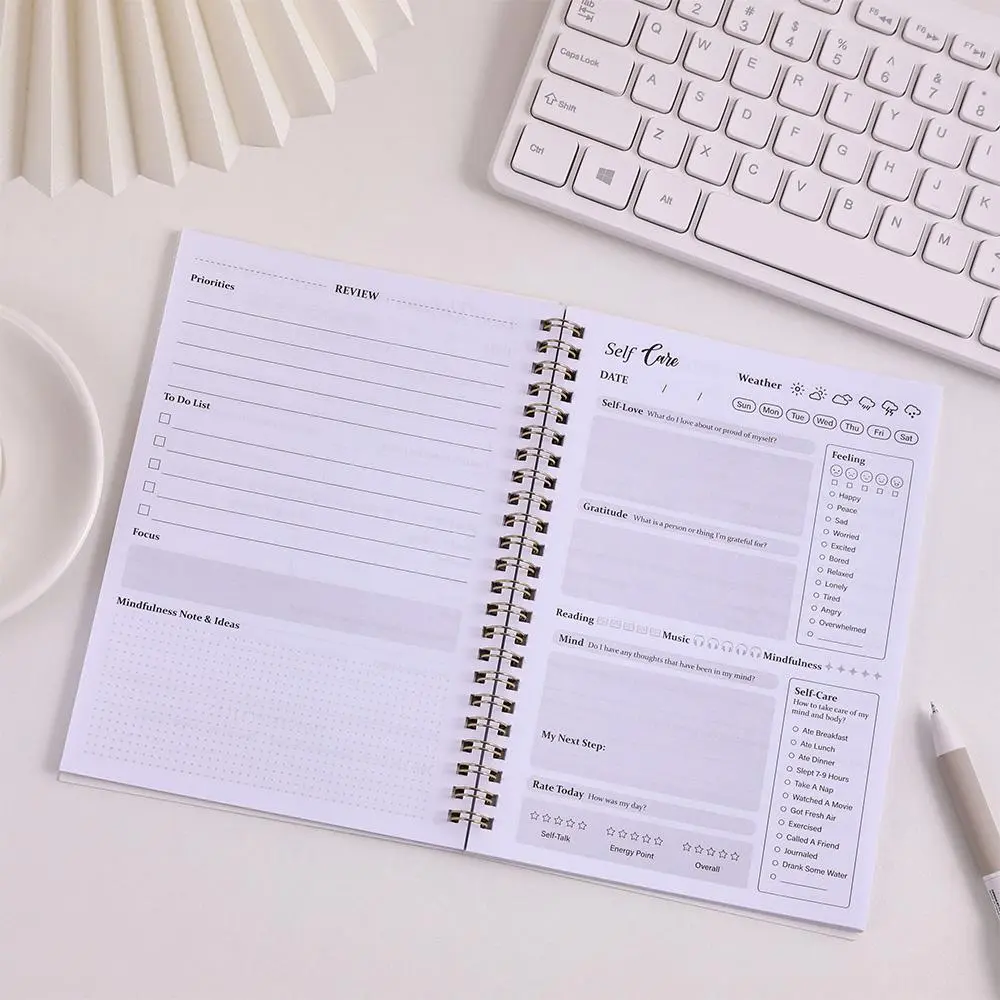 Daily Self-Care Journal, 5-Min - Health Wellness Guide ulasan dan harga