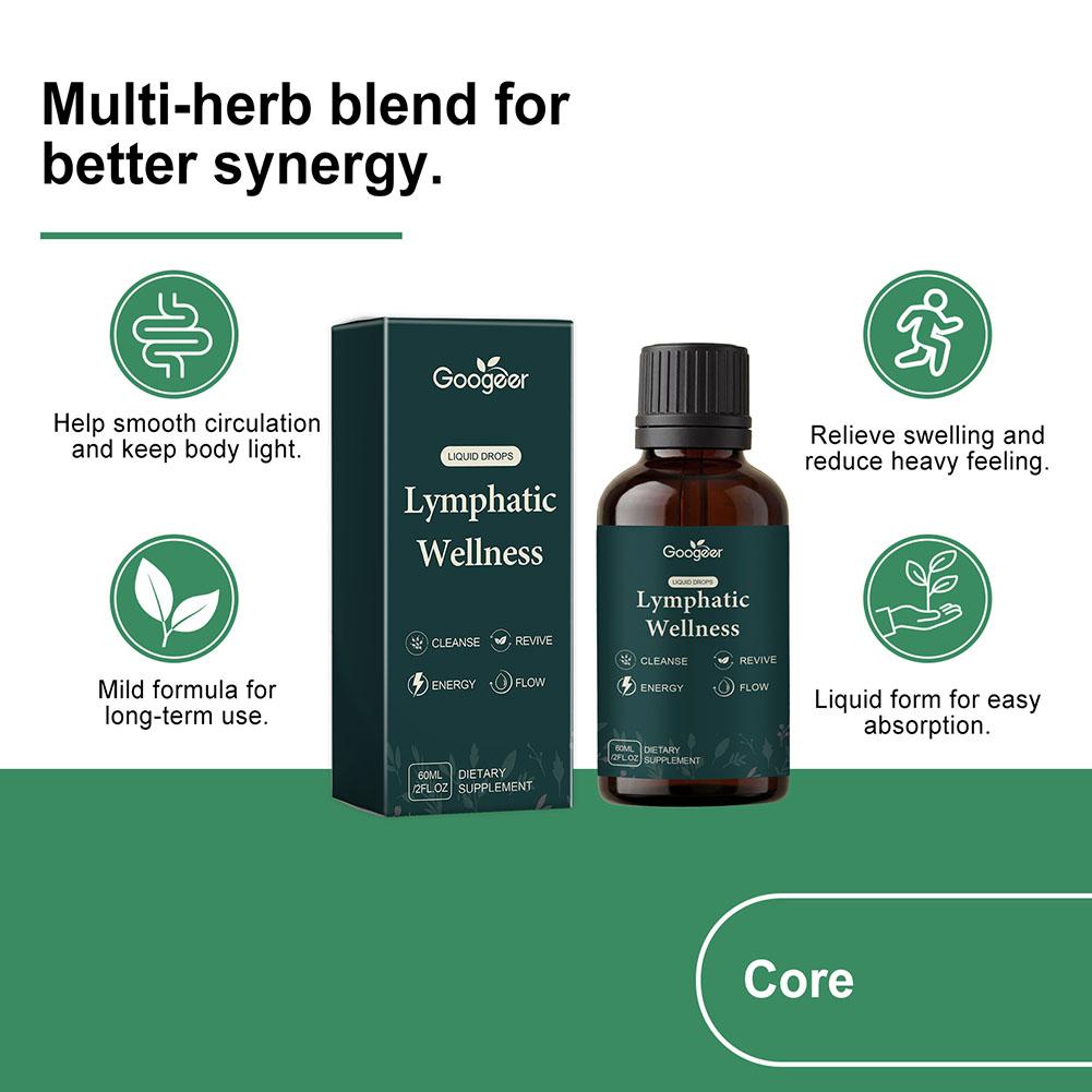 60ml Herbal Lymphatic Wellness - Health Wellness Energy ulasan dan harga